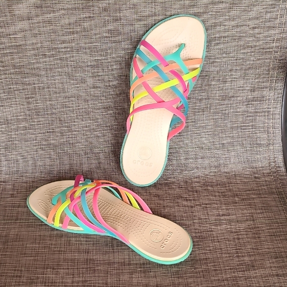 Crocs Women's Multicolor Sandals - Picture 3 of 4
